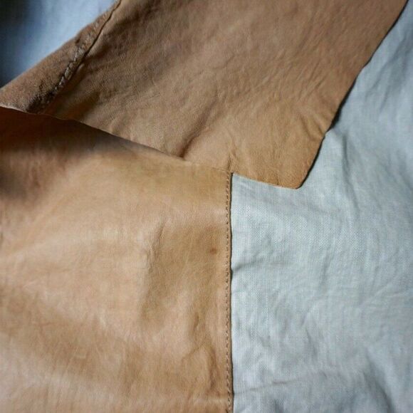 JAKETT...ETC LEATHER VEST SIZE: L - Picture 11 of 12